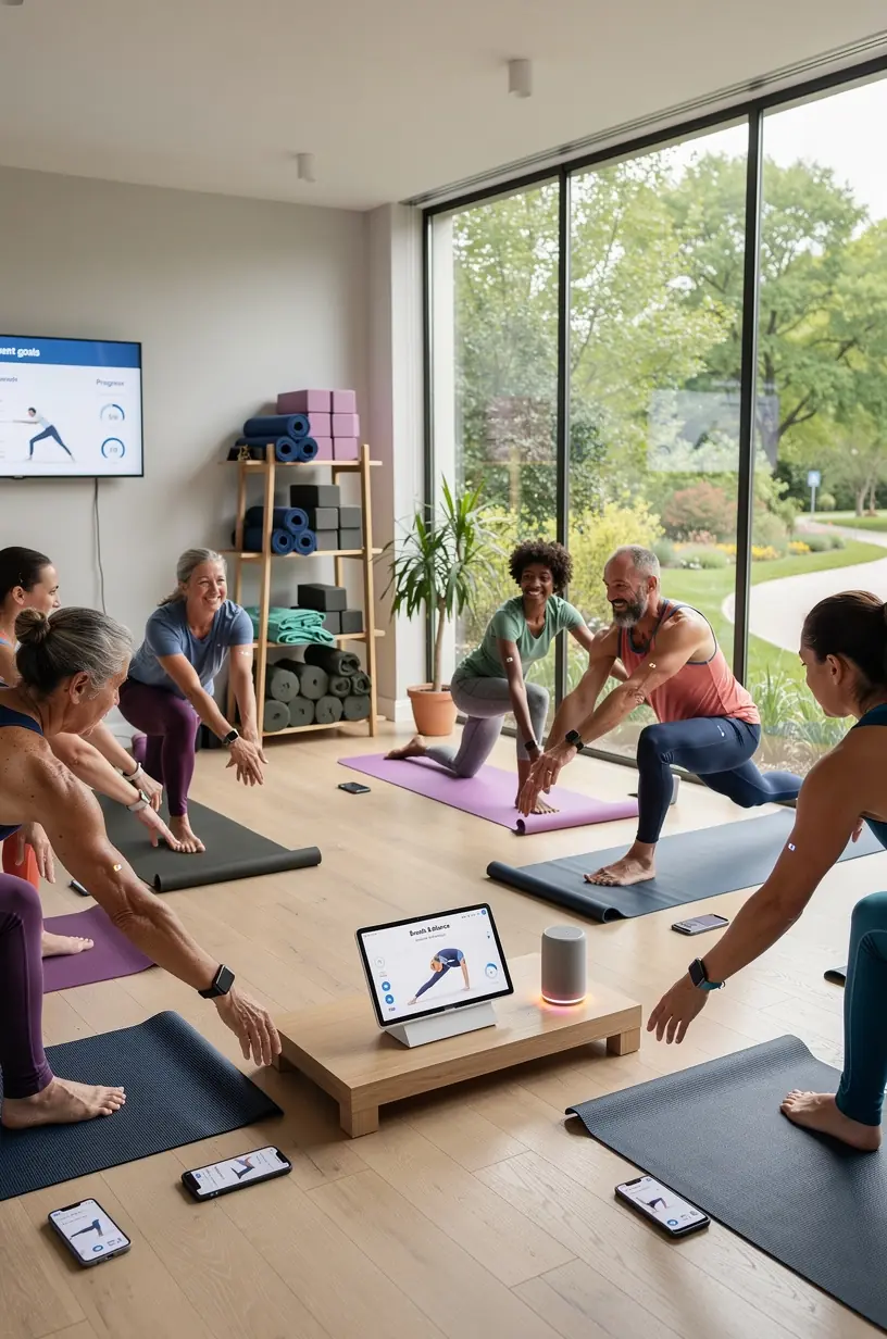 Modern office environment